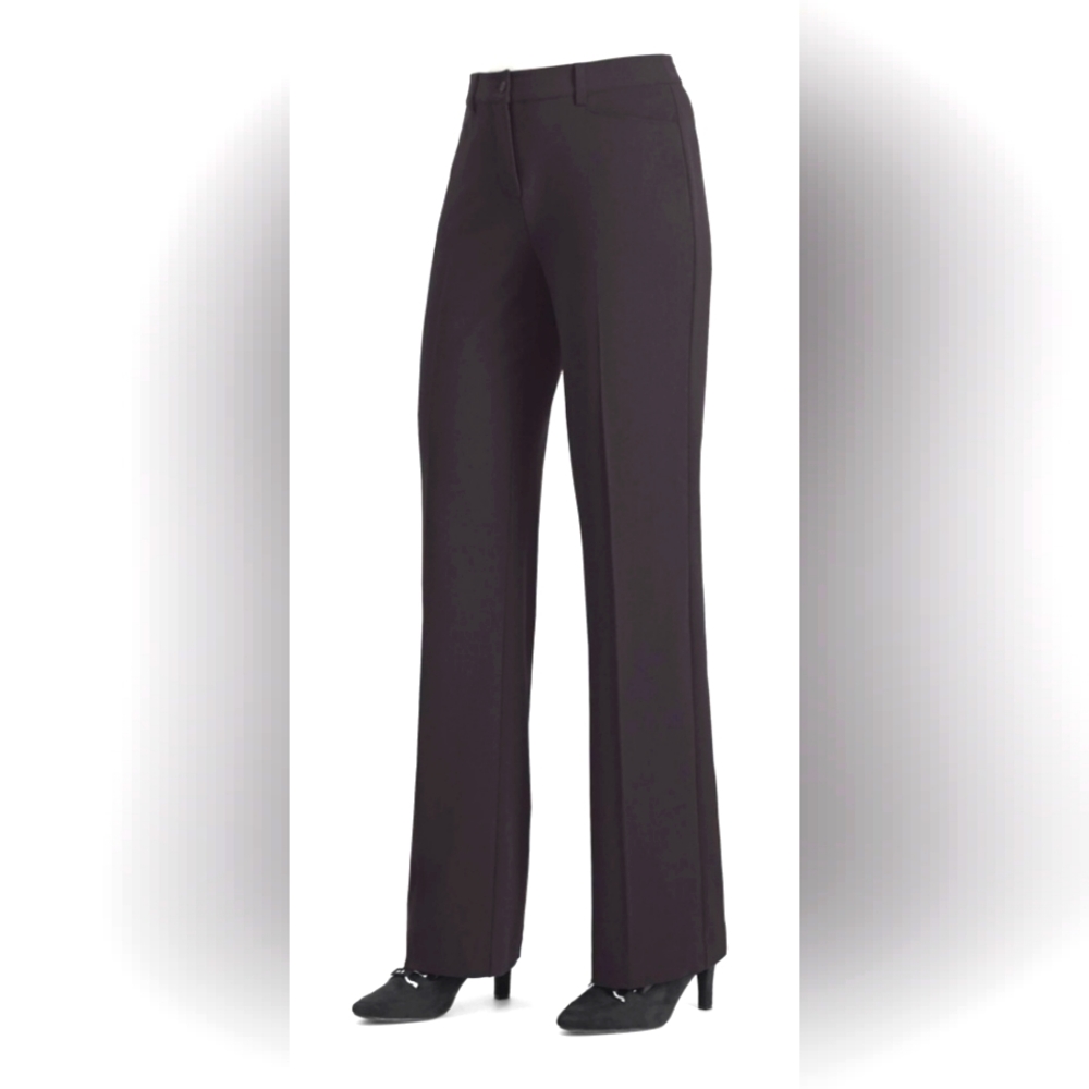 Chadwicks Bootcut Black dress pants in 12 Tall Women